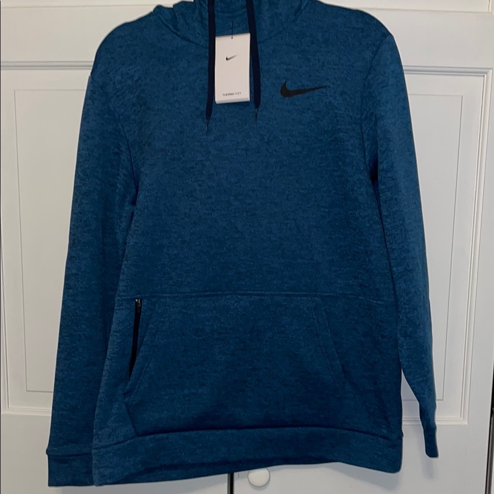 Nike Blue Men’s Therma-FIT Hoodie